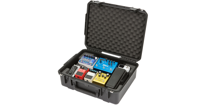 SKB SKB iSeries 2015-7 Case w/ 1SKB-PB1712 Pedalboard (Black / Empty) - Pedal Boards