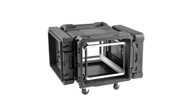 SKB SKB 3SKB-R908U30 rSeries 8U Shock Rack (Black) - Cases & Transport Accessories