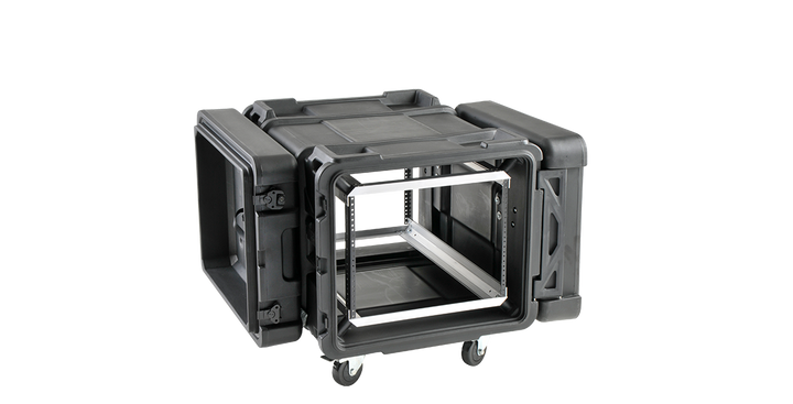 SKB SKB 3SKB-R908U30 rSeries 8U Shock Rack (Black) - Cases & Transport Accessories