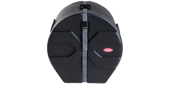 SKB SKB 1SKB DM1422 Marching Bass Drum Case (Black) - Cases & Transport Accessories