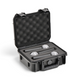 SKB SKB iSeries 0907-3 Three Mic Case (Black, Pre-Cut Foam) - Microphone Cases