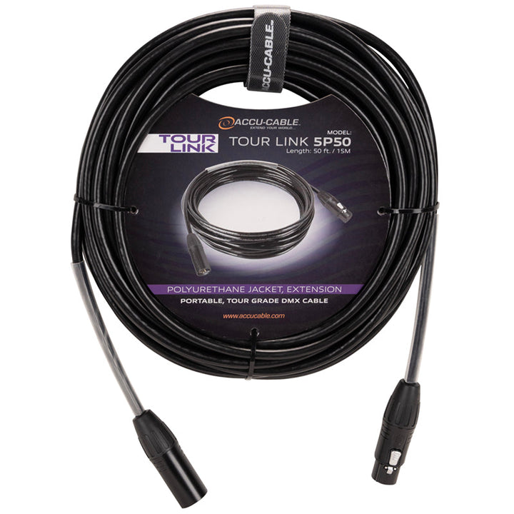 ADJ 5-Pin Tour Link DMX Cable - 50ft