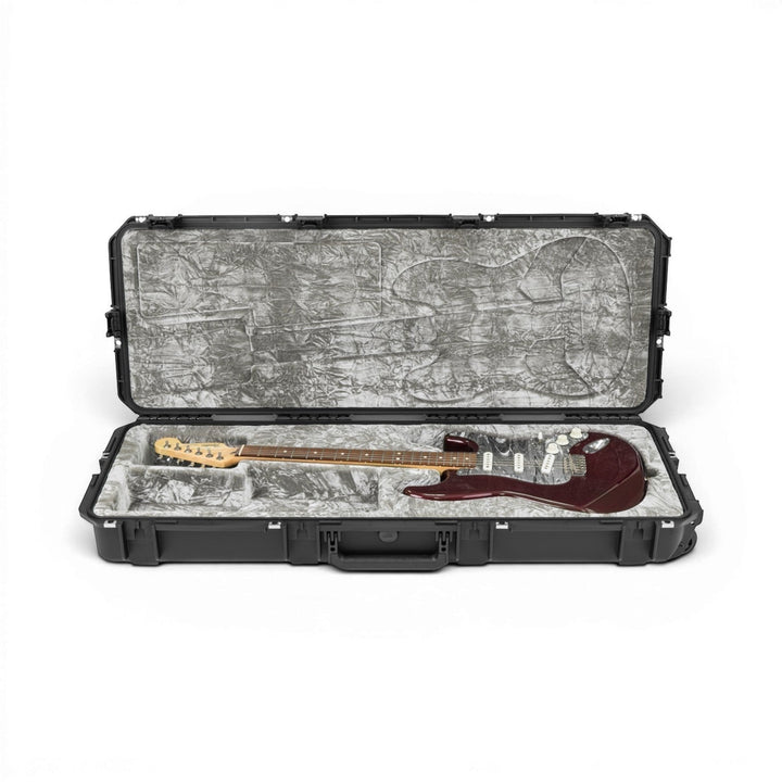 SKB SKB iSeries 4214-66 Waterproof Strat/Tele Flight Case (Black) - Instrument Cases