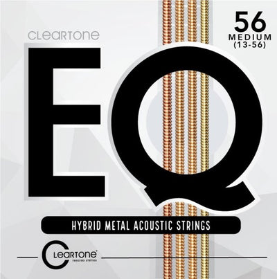 Cleartone EQ Hybrid Metal Acoustic Guitar Strings (Medium 13-56)