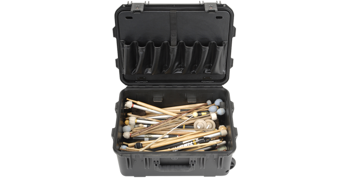 SKB SKB iSeries 1914-8 Percussion Case (Black / Pre-Cut) - Instrument Cases