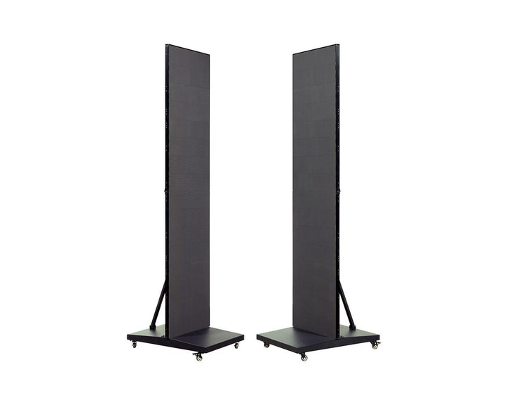ADJ 4 x WMS1 LED Video Panels with 2 Stands & Flight Case