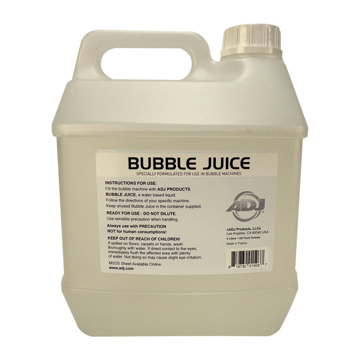 ADJ Water-Based Bubble Fluid - 1 Gallon