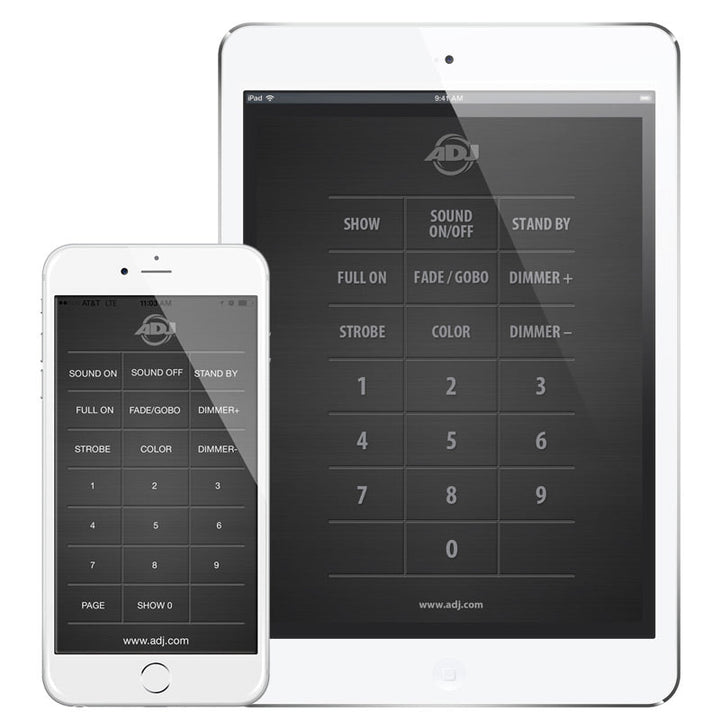 ADJ 4 x IR Adapters for iOS Device for Airstream IR App