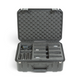 SKB SKB iSeries 1813-7 Wireless Eight Mic Case (Black, Pre-Cut Foam) - Microphone Cases
