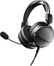 Audio-Technica ATH-GL3BK Closed-Back Gaming Headset (Black)