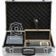 SE Electronics GEMINI/MKII Dual Tube Cardioid Condenser Microphone with Shockmount and Case – three-quarter right view