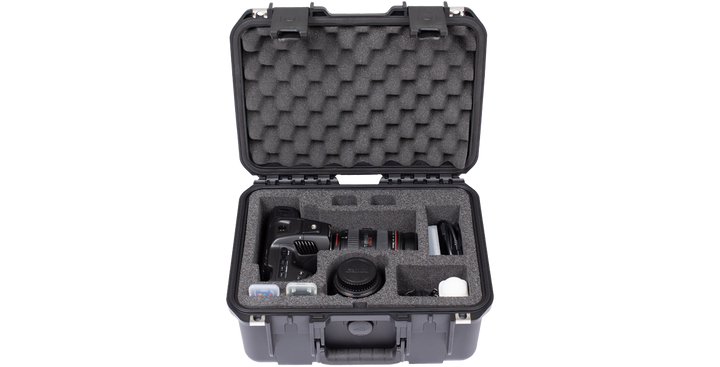 SKB SKB 3i-13096-6KP iSeries 1309-6 Blackmagic Design Pocket Cinema Camera 6K Pro Case (Black, Pre-Cut Foam) - Instrument Cases