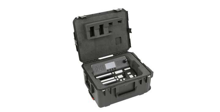 SKB SKB 3i-221710BM1 iSeries 2217-10 Blackmagic Design ATEM CCP, ATEM 1 M/E Adv Panel or DaVinci Mini Panel Case (Black, Pre-Cut Foam) - Cases & Transport Accessories