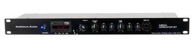 ADJ 1U Media Player with USB/SD/Bluetooth