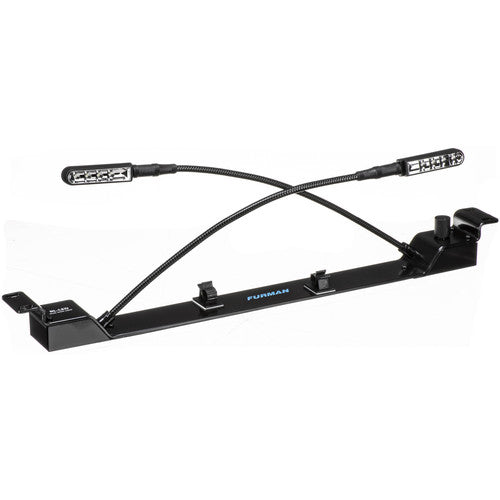 Furman Dual Rackmount Gooseneck Light with LED Lamps