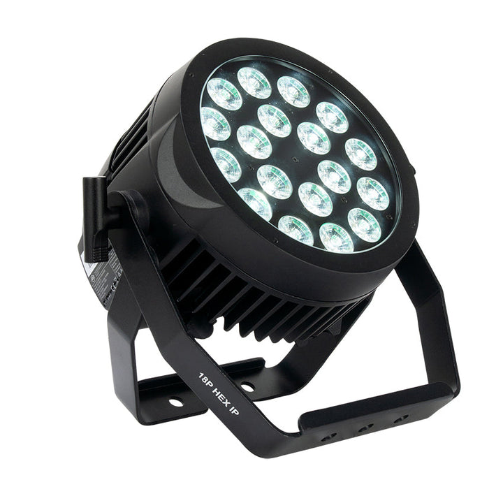 ADJ PAR Fixture - IP65 with 18 x 12W RGBWA+UV LED & DMX