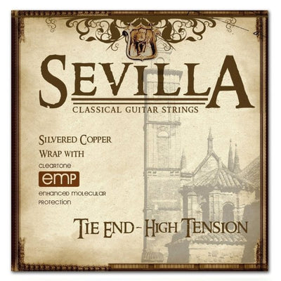 Cleartone Sevilla Classical Nylon Guitar Strings (High Tension, Tie End)