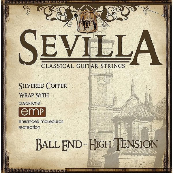 Cleartone Sevilla Classical Nylon Guitar Strings (High Tension, Ball End)