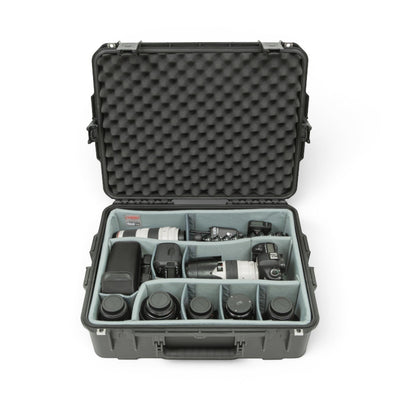 SKB SKB iSeries 2217-8 Waterproof Case (Black, Padded Dividers) - Cases & Transport Accessories