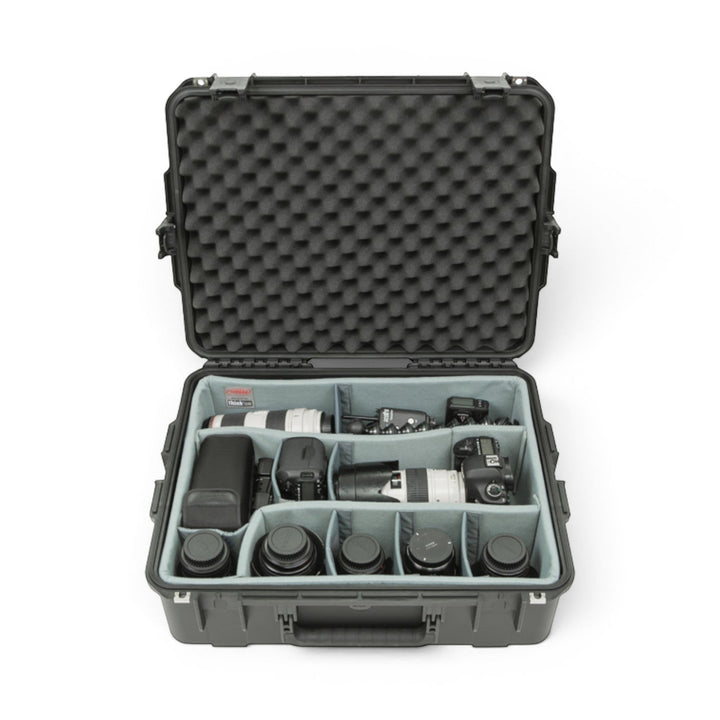 SKB SKB iSeries 2217-8 Waterproof Case (Black, Padded Dividers) - Cases & Transport Accessories