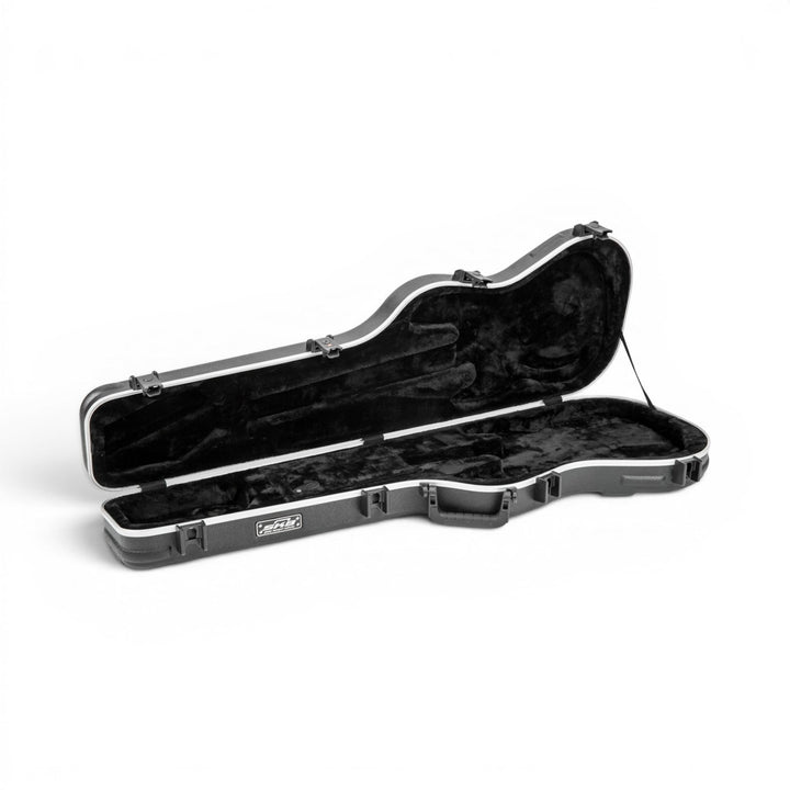 SKB SKB 1SKB-FB-4 Shaped Standard Bass Case (Black) - Instrument Cases