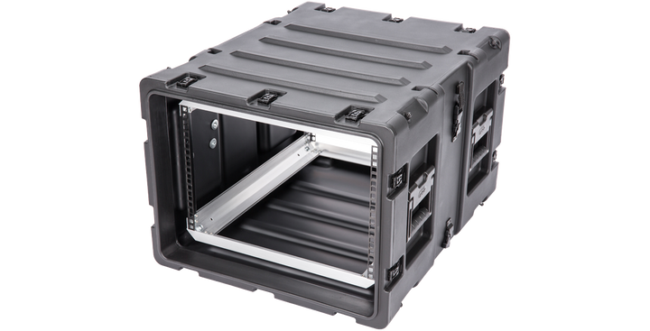 SKB SKB 3RS-7U24-25B rSeries 7U Shock Rack (Black) - Cases & Transport Accessories
