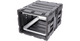 SKB SKB 3RS-7U24-25B rSeries 7U Shock Rack (Black) - Cases & Transport Accessories