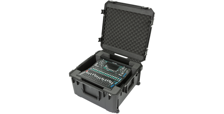 SKB SKB iSeries 2222-12 Allen & Heath SQ5 Mixer Case (Black, Pre-Cut Foam) - Cases & Transport Accessories