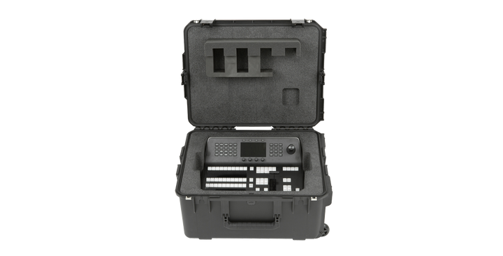 SKB SKB 3i-221710BM1 iSeries 2217-10 Blackmagic Design ATEM CCP, ATEM 1 M/E Adv Panel or DaVinci Mini Panel Case (Black, Pre-Cut Foam) - Cases & Transport Accessories