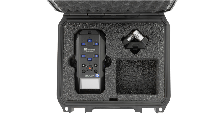 SKB SKB iSeries 0907-4 Zoom H6essential Recorder Case (Black, Pre-Cut Foam) - Cases & Transport Accessories