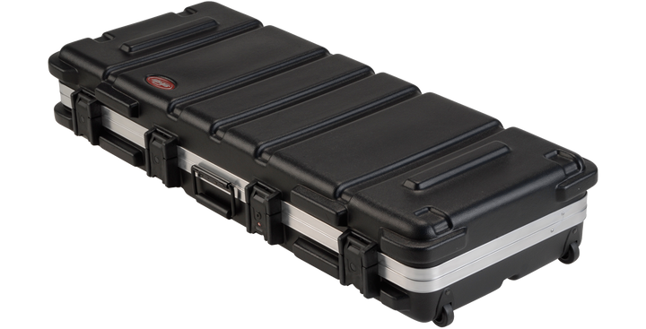SKB SKB 1SKB-4214W ATA 61 Note Keyboard Case (Black / Pre-Cut) - Instrument Cases