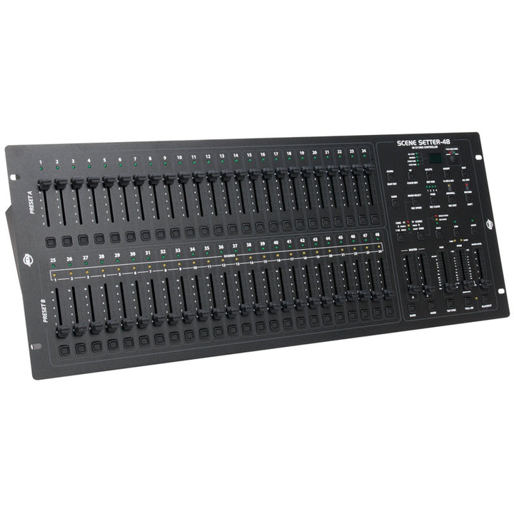 ADJ 48-Channel Dimming Controller with 4200 Scenes & 96 Chases