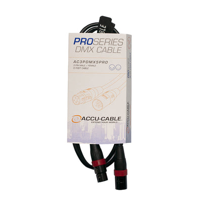 ADJ 3-Pin Professional DMX Cable - 5ft