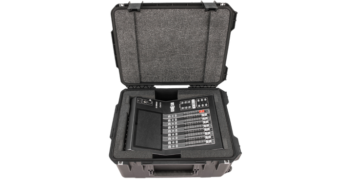 SKB SKB iSeries 2015-10 Yamaha DM3 Mixer Case (Black, Pre-Cut Foam) - Cases & Transport Accessories