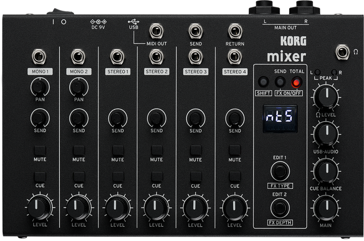Korg Korg NTS-4 Performance Mixer Kit with Built-in Effects & USB-C Audio Interface