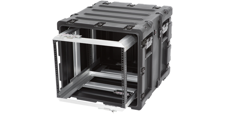 SKB SKB 3RR-9U20-22B rSeries 9U Shock Rack (Black) - Cases & Transport Accessories