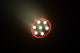 Eliminator LP-8R Wash Fixture with 7 x 8W RGBW+LED Ring - Stage Lighting