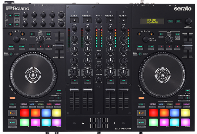 Roland Roland DJ-707M Serato DJ Controller (Open Box, Brand New)