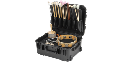 SKB SKB iSeries 1914-8 Percussion Case (Black / Pre-Cut) - Instrument Cases