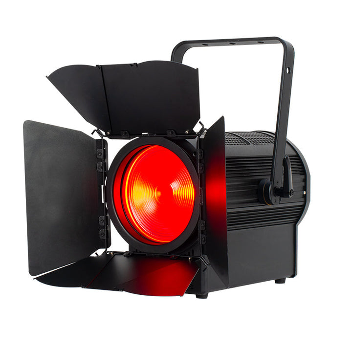 ADJ Fresnel Fixture (8500K) with 400W RGBACL LED/Barn Door 7in