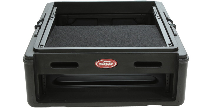 SKB SKB 1SKB-VS-2 Velcro Compatible Rack Shelf For Slant Mount Racks (Black) - Stands & Arms Accessories