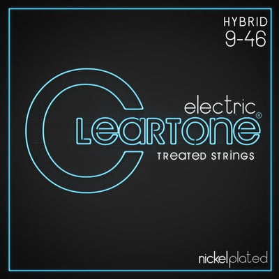Cleartone Nickel-Plated Electric Guitar Strings (Hybrid 9-46)