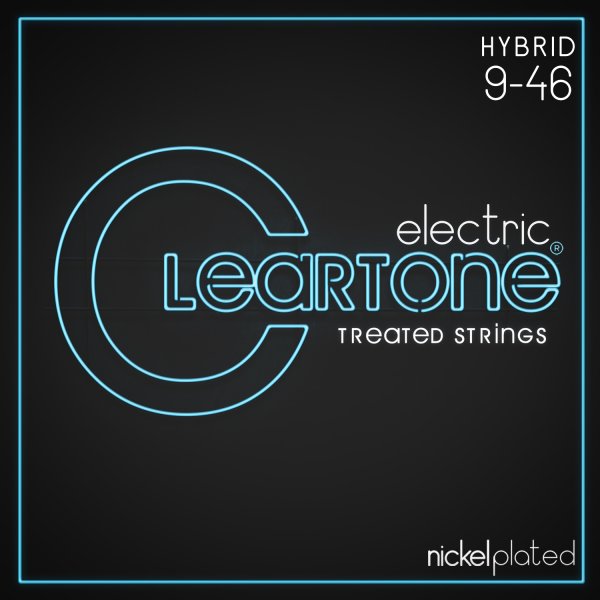 Cleartone Nickel-Plated Electric Guitar Strings (Hybrid 9-46)