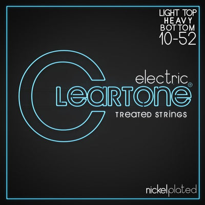 Cleartone Nickel-Plated Electric Guitar Strings (Light Top Heavy Bottom 10-52)