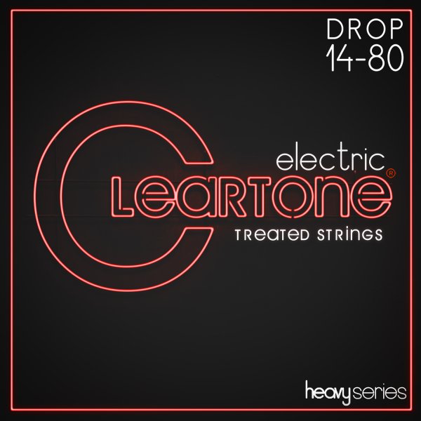 Cleartone Heavy Series Electric Guitar Strings (Drop 80 14-80)