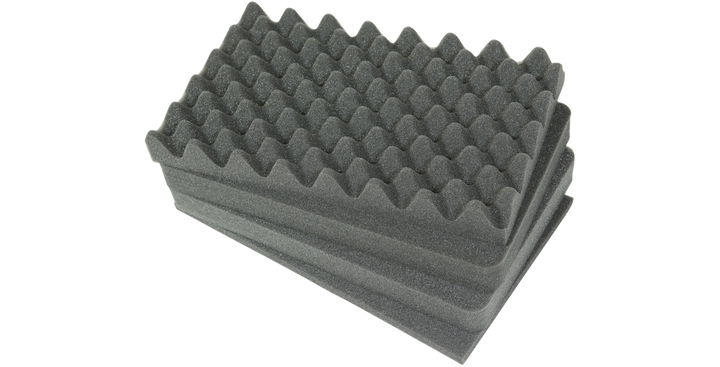SKB SKB iSeries 1610-5 Replacement Cubed Foam (Black) - Cases & Transport Accessories