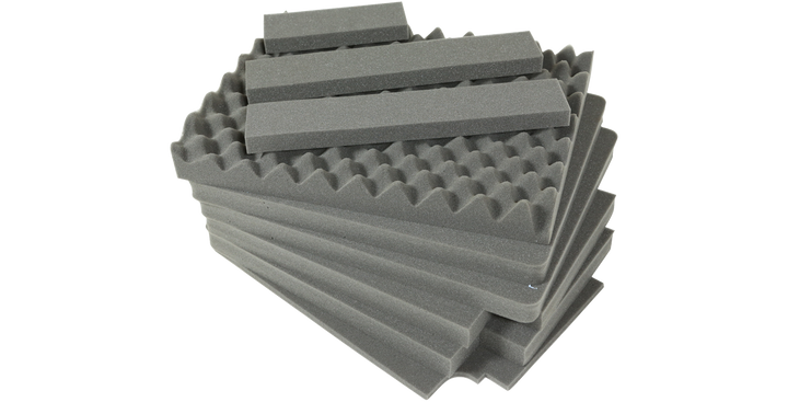 SKB SKB iSeries 1914-8 Replacement Cubed Foam (Black) - Cases & Transport Accessories