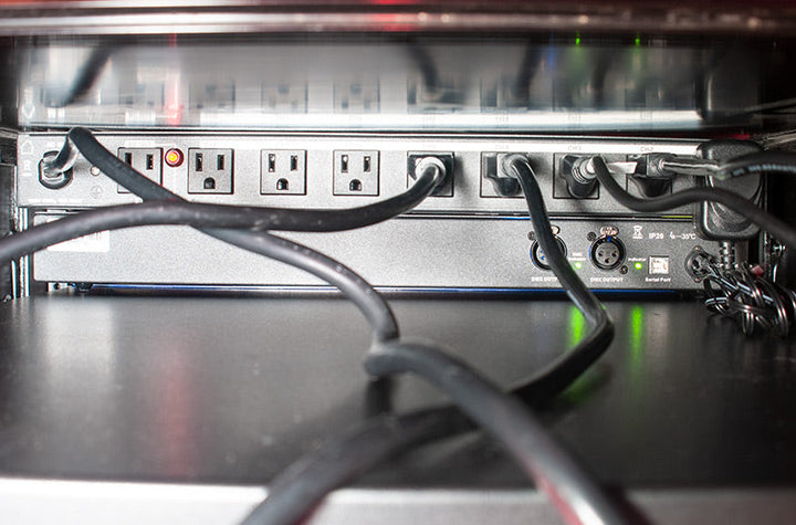 ADJ Power Distribution Box with 10 Outlets/2 USB Ports - 19in