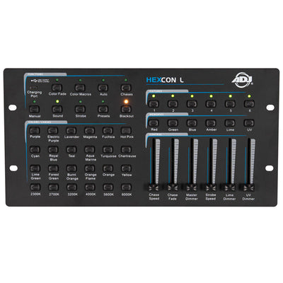 ADJ 36-Channel DMX Controller for RGBAL+UV & HEX Fixtures