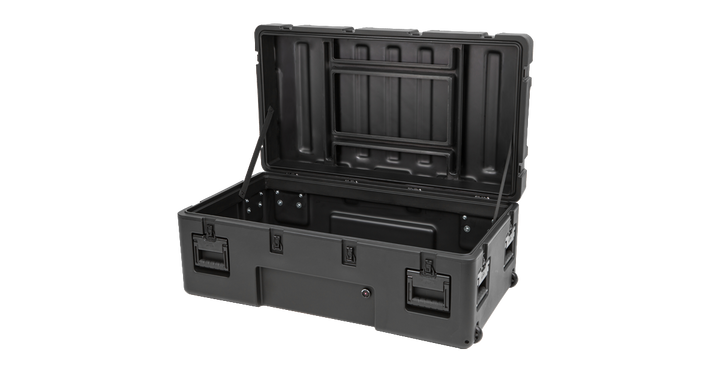 SKB SKB rSeries 4222-15 Case with Wheels (Black, Layered Foam) - Cases & Transport Accessories